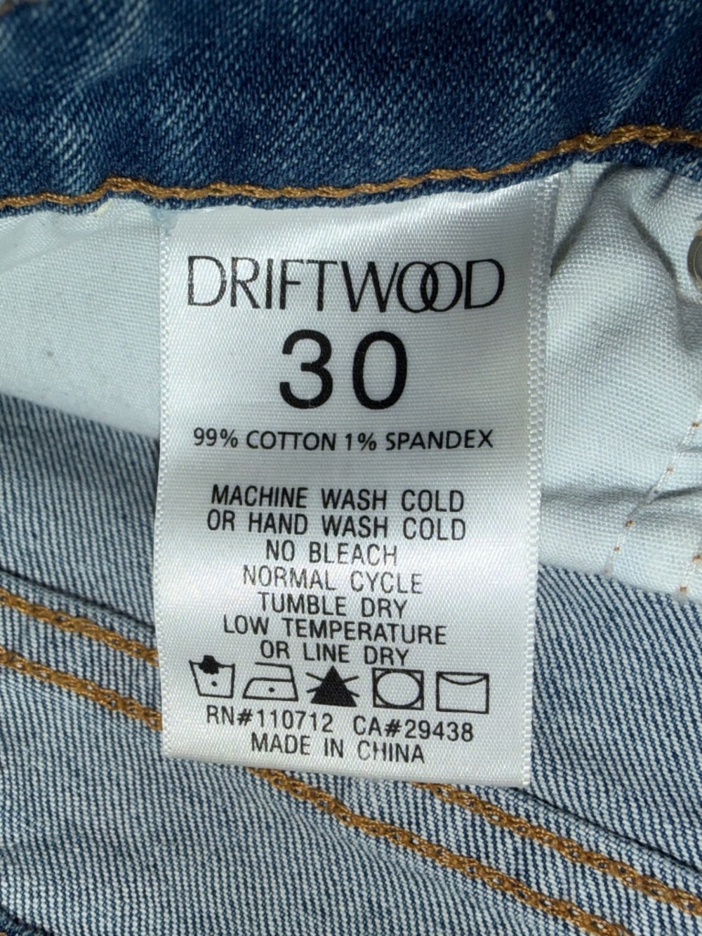 Driftwood Womens Charlee Embroidered Jeans - Picture 4 of 4